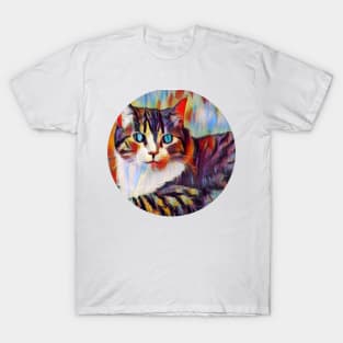 Anxious floppy cat T-Shirt